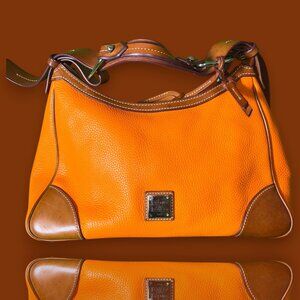 Dooney and Bourke Leather Purse (Orange)